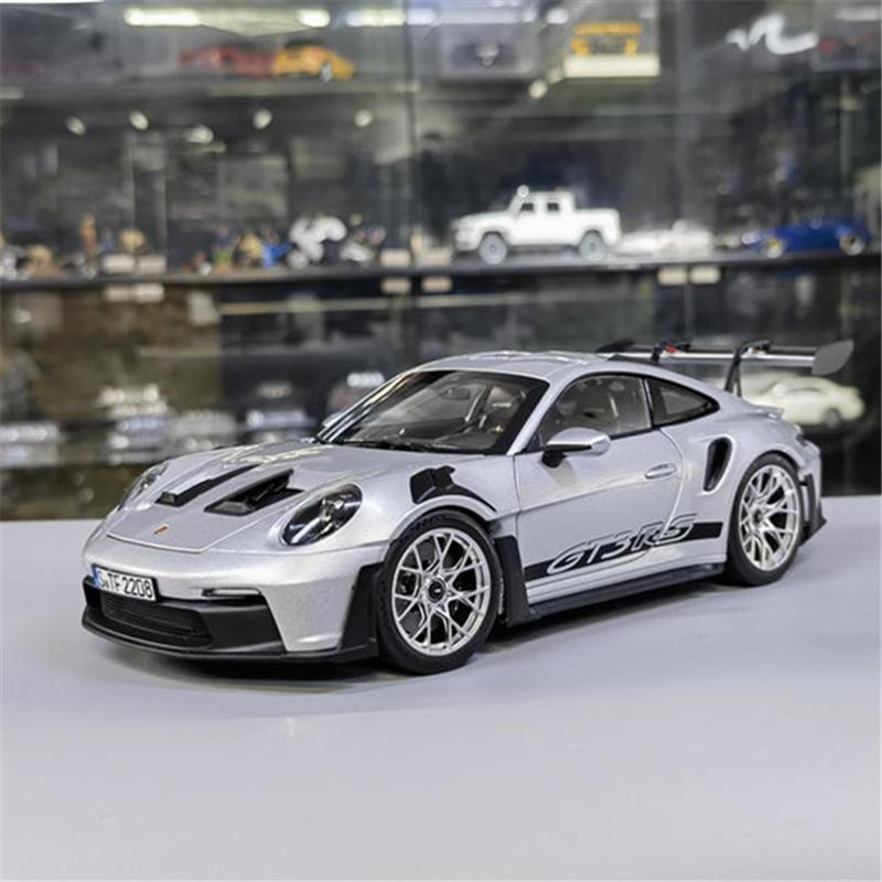1:36 Porsche 911 992 GT3 RS Alloy Track Racing Car Model Diecast Metal Sports Car Vehicles Model Simulation Collection Kids Gift