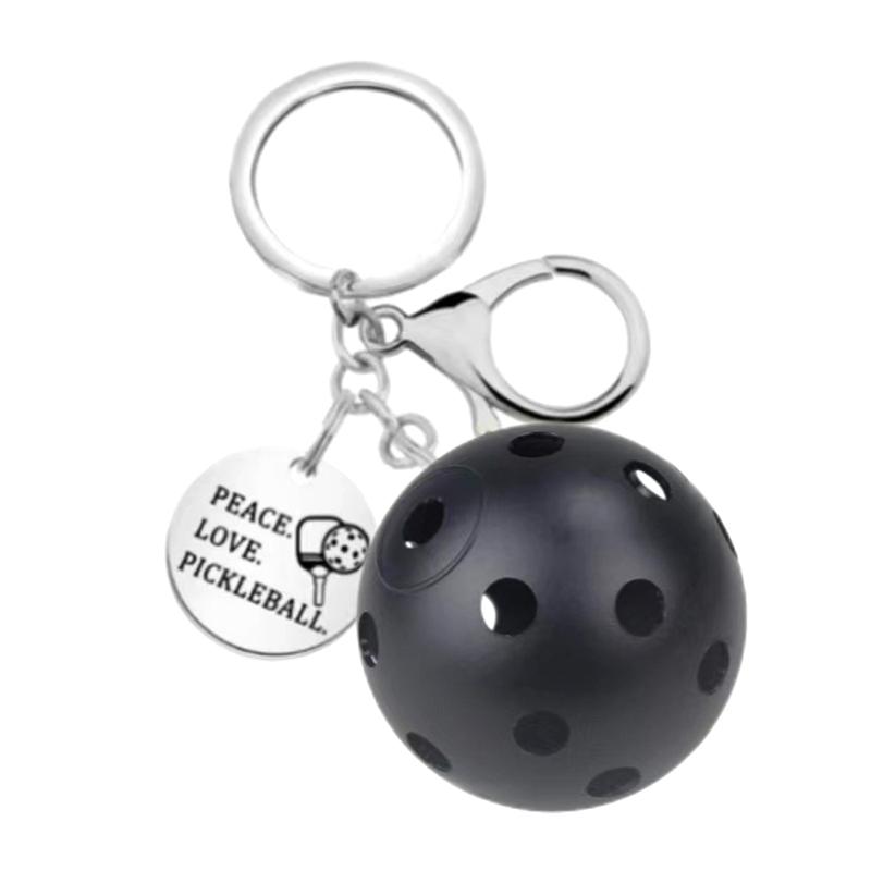 2024 Новый брелок для сумки пиклбол Держатель для ключей Брелок для ключей автомобиля Подвеска Брелок для пиклбола Для вечеринки Праздника Сумки Кошельки Подарки на день рождения