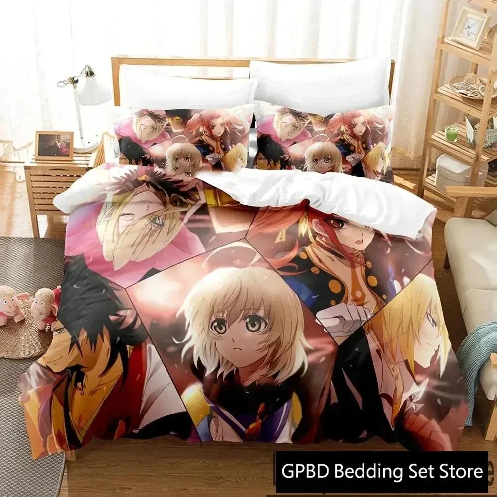 Tales of Berseria Supplies Set Duvet Cover Set Bedding Sets For Adults Bed With Pillowcases No Filling Luxury Birthday Gifts