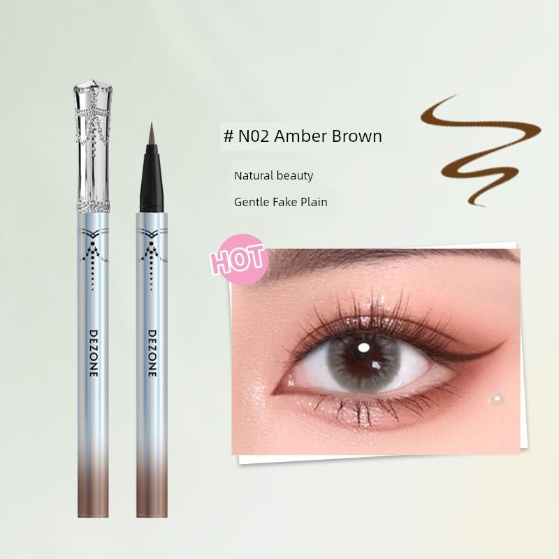 Dezone Daizhuang Secret Land Wizard Elf Color Eyeliner Waterproof Not Smudge Sweat-Proof Long-Lasting Ultra-Fine Genuine Goods