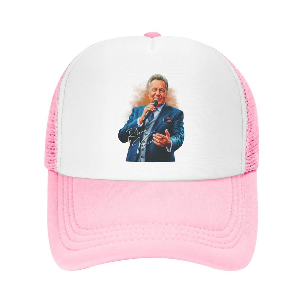 Roland Kaiser Vintage Baseball Caps Mesh Hats Casquette Fashion Unisex Caps