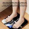 Multi-Purpose LED Body Weight Scale Up To 396 Pounds/180 Kilograms, Tempered Glass Bathroom Scale for Home-Portable
