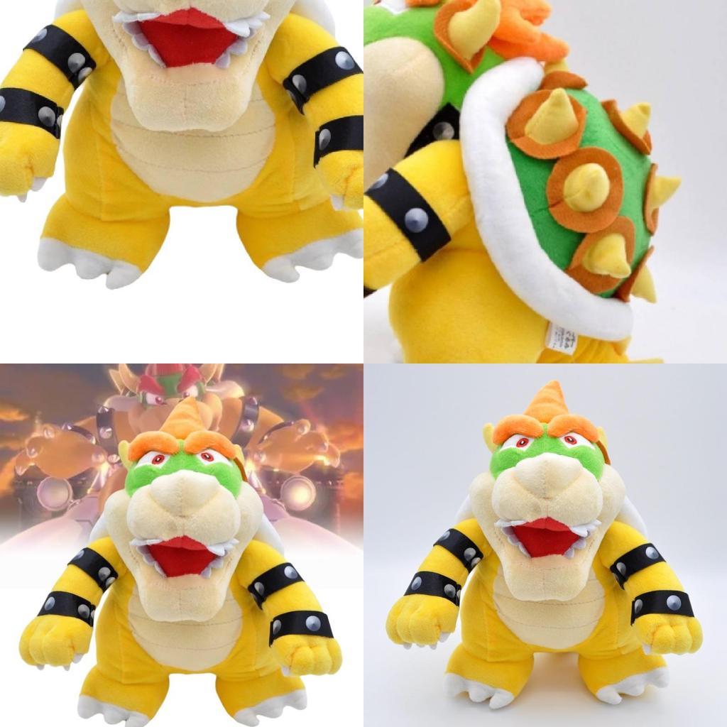 Adorable Super Mario Baby Bowser Koopa Jr. Plush Doll Collectible 6 Inch