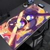 Gaming Mouse Pad One Piece Luffy Anime Pc Computer Gamer Desk Mouse Mat For Cs Go Office Laptop Cm Natural Rubber Mousepad
