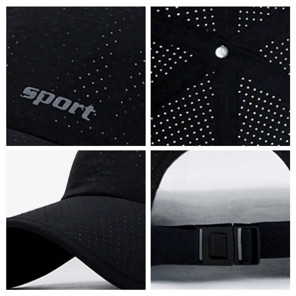 Adjustable Sun Hat Wide Brim Peaked Cap Fashion Sunscreen Hat Outdoor Sports