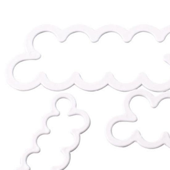 3 шт., форма для помадки, не содержит BPA, легко чистится, многоразовая, прочная, роза, гвоздика, украшение торта для ресторана