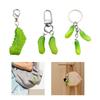 10 штук Многоцелевой Очаровательный Брелок в виде Огурца Украшение для Сумки Добавляет Индивидуальности Вашим Ключам или Украшению Сумки