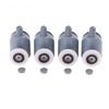 4Pairs Fastener Hardware Shower Door Roller 23mm 25mm Sliding Door Pulley Durable Runner Wheels