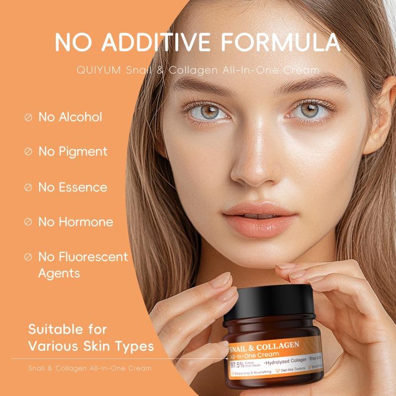 Snail Collagen Серия «Всё в одном», Набор для ухода за кожей 3 шт.