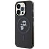 Karl Lagerfeld KLHMP15LHGKCNOK iPhone 15 Pro 6.1" black/black hardcase Karl&Choupette Glitter MagSafe