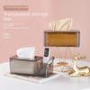 Nordic Transparent Tissue Box for Home or Restaurant