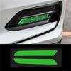 Зеленые накладки на передние противотуманные фары Виниловые тонировочные наклейки для Honda Accord 2018-20