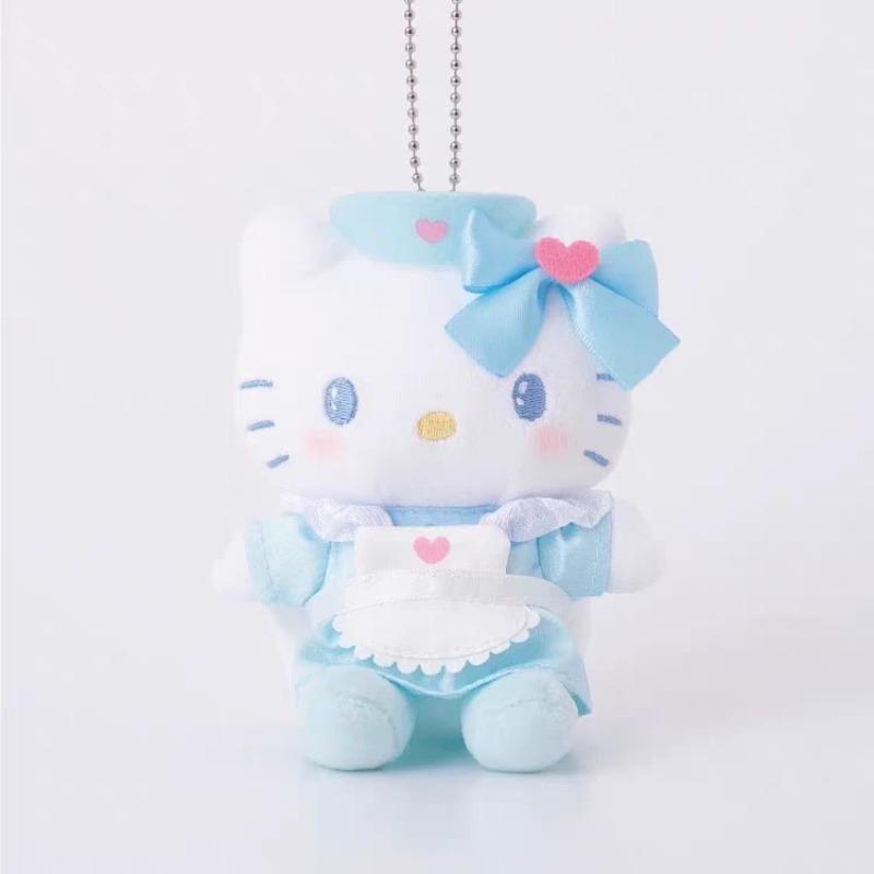Плюшевый брелок Kuromi, My Melody, Cogimyun, Hello Kitty, ангел, серия 'Медсестры', KThingS, подвеска на сумку, мягкая игрушка, подарки на день рождения