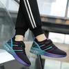 Spring and Autumn New Low Top Purple Round Head Universal Spider-Man Solid Color Sports Flat Heel Velcro Women's Canvas Shoes