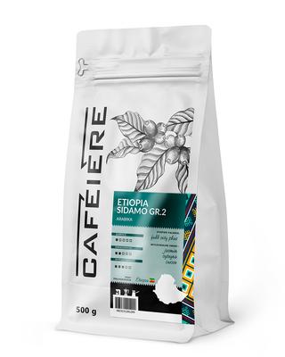 Кофе в зернах cafeiere arabica etiopia sidamo гр.2, 500 г