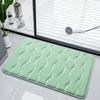 Sponge Bathroom Cashmere Thickening Mat Bath Non-slip Carpets In Wash Basin Bathtub  Floor Rug Shower Room Doormat Memory Foam 3D Pad