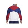 Nike Dri-FIT Soccer Jacket Color Block Printed Logo Vintage Sports Stand Collar Long Sleeve Work Jacket Men Jackets White FJ2900-100