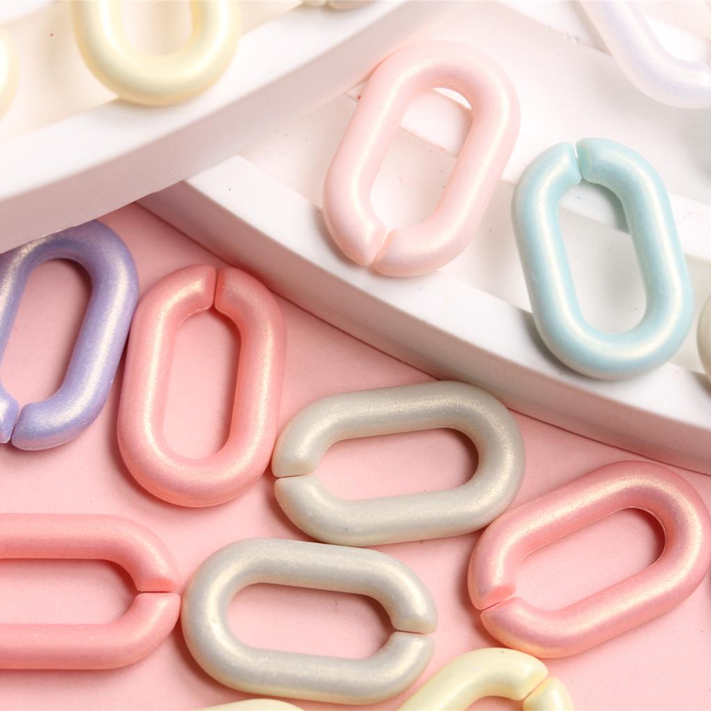 High Quality Chain Beads 200Pcs Macaron Jewelry Making For Accessories Handmade DIY DIY Findings