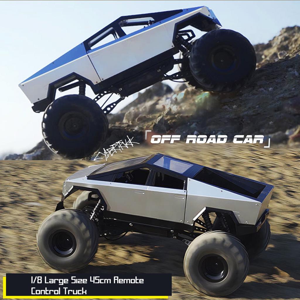 Remote Control Car Large Size 45cm 1/8 2.4GHz Remote Control Truck Off Road Car Vehicle 4WD Alloy