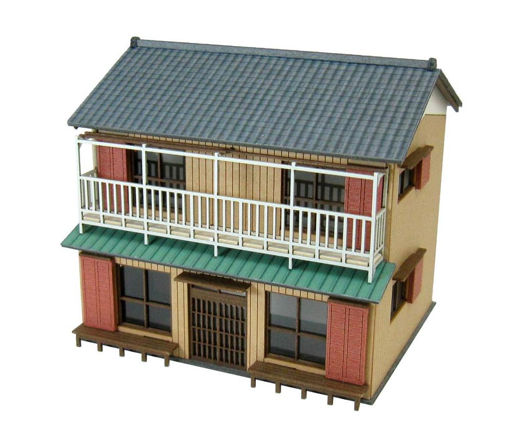 Sankei Nostalgic Diorama Series House D Paper Craft 1/150 MP03-103