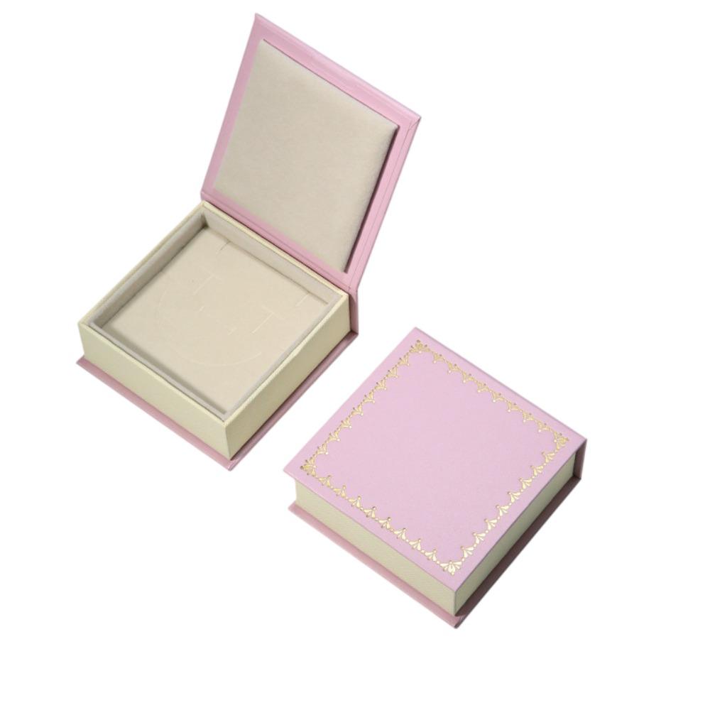 Square Jewelry Storage Case with Sponge Portable Travel Jewelry Box Vanity Gift