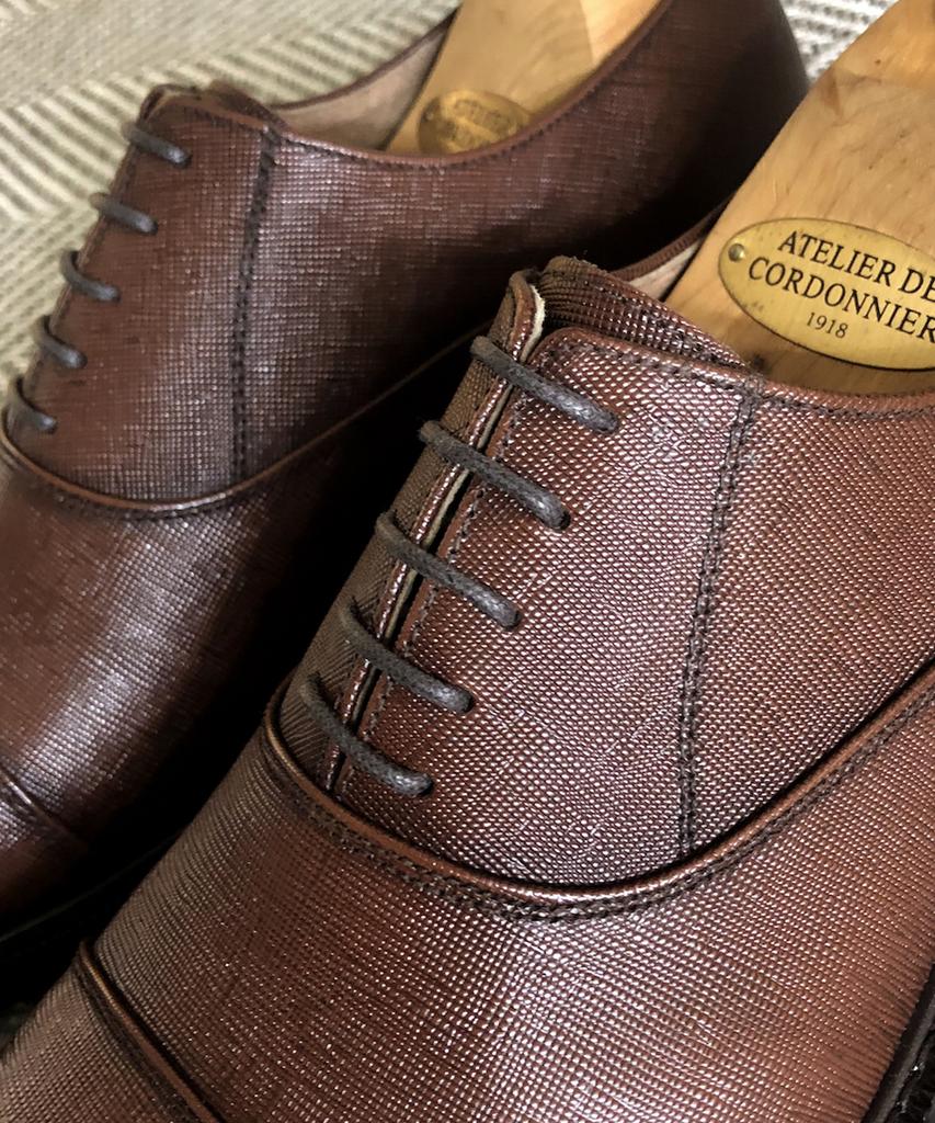 Joenshoe Claude Rounding Oxford Real Brown