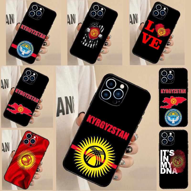 Флаг Кыргызстана Для Huawei Nova 11 9 10 SE Y70 Y60 Y90 Y61 Y91 Y73 Y72 12i 11i 8i P30 P40 Lite P60 Pro Чехол
