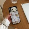 Чехол для телефона "Пряничный человечек Лил Бир": Совместимо с Apple 13-17 Promax, Дизайн с большим отверстием, Черная рамка, для моделей 14-16 Pro