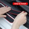 4 шт. Резиновые накладки на пороги автомобиля для Nissan Qashqai J10 J11 J12 Защитные накладки на панель двери автомобиля от царапин, Декоративные полосы
