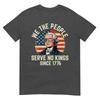 4th Of July No King In Usa 1776 Patriotic American Flag Tshirt