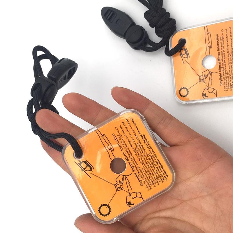Практичное наружное аварийное отражающее зеркало для выживания, зеркало для приключений