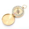 Engravable Handmade Nautical Antique Copper Compass Navigation Pocket Screw Compass Waterproof Noctilucent for Kids Camping