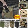 Large Capacity Tactical Belt Bag Military Molle Ammo Pouch Tactical Gun Magazine Dump Drop Reloader Pouch Bag Oxford Cloth Utility Hunting Rifle Pouch