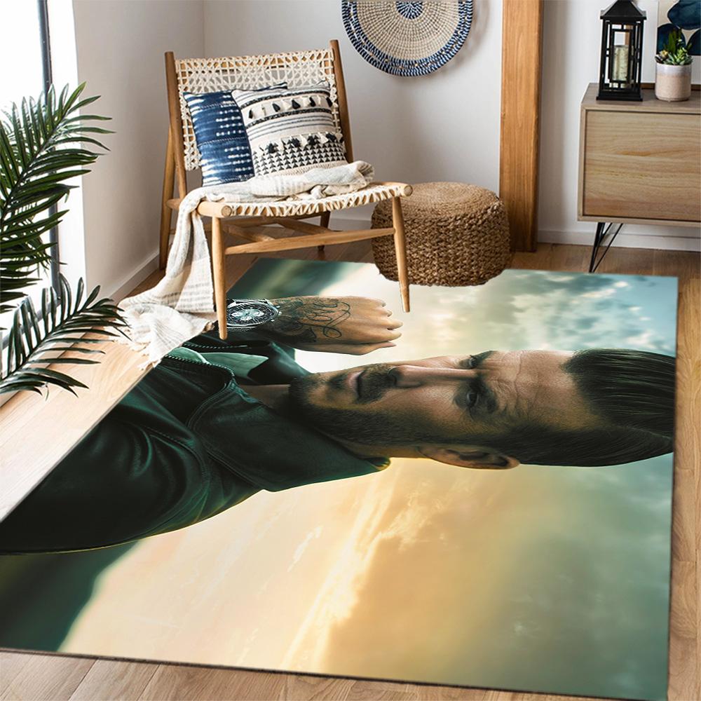 David Beckham's Torso Floor Mat Suitable for Decorate room Playrooms Dormitory Bedrooms Anti-slip Rug Anime Office Decor Wedding Party Gift