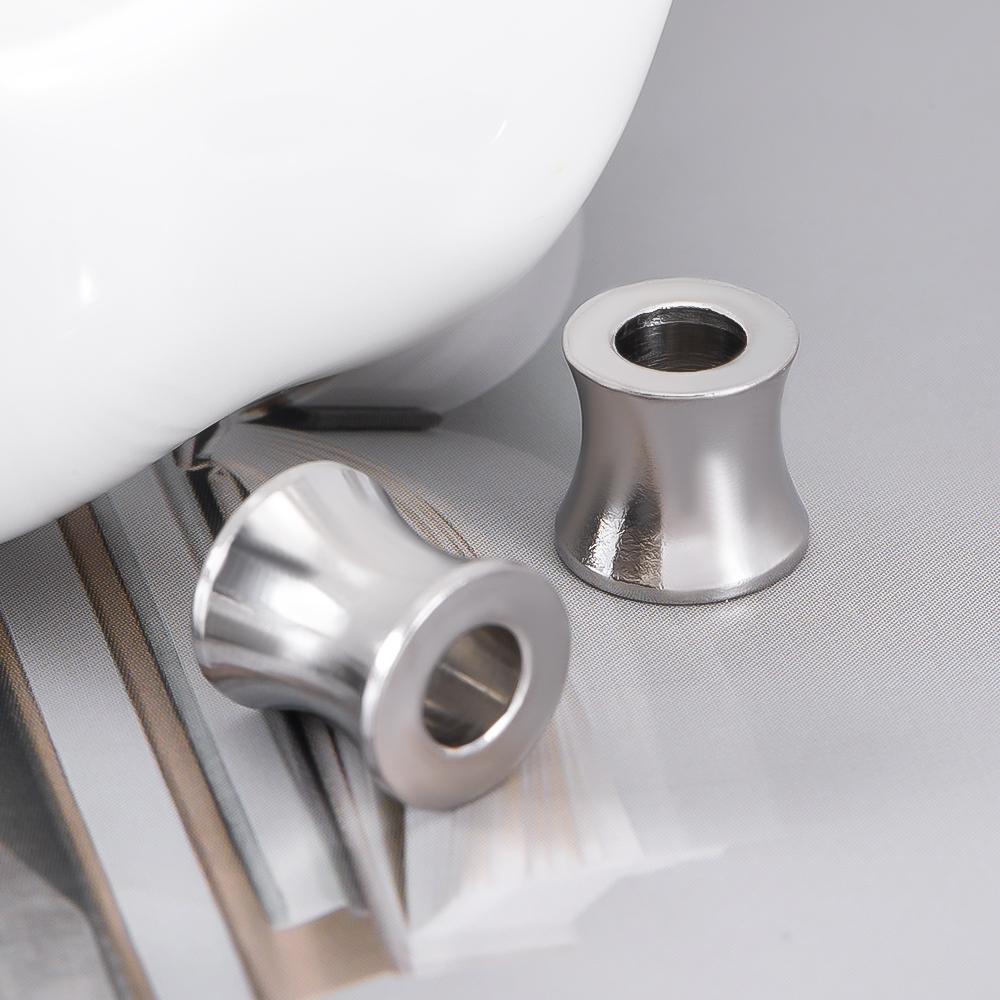 10pcs Stainless Steel Spacer Loose Bead Big Hole Beads Bamboo Drum Columnar Charm Pendant Bracelet Necklace DIY Jewelry Making