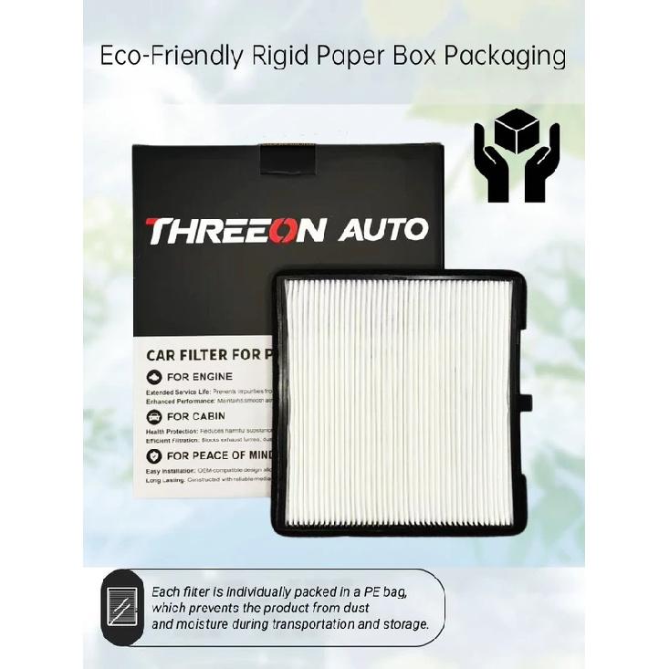 THREEON Dust Cabin Air Filter For Hyundai i10 2007-, Picanto 2004-2018 97133-07000 97133-07010 97133-0X900