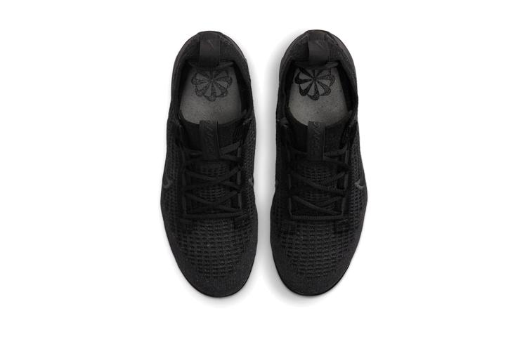 Nike Air VaporMax 2021 Flyknit 'Triple Black' Gs DB1550-001