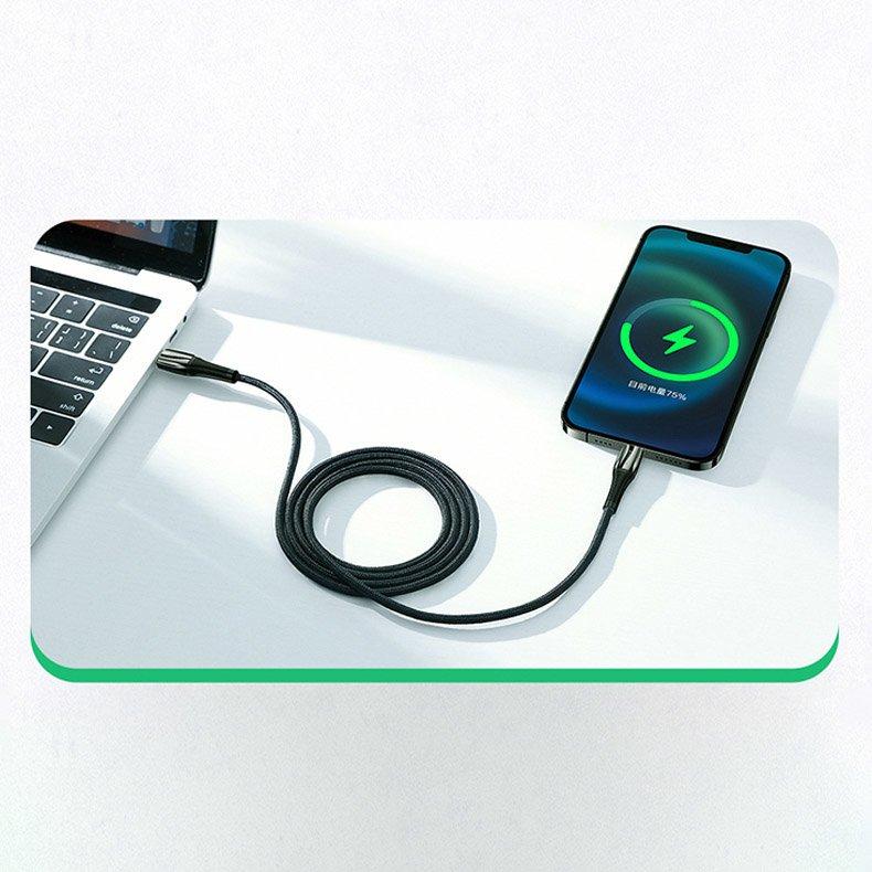 Cable for iPhone USB-C - Lightning Power Delivery 20W 2.4A 1.2m red