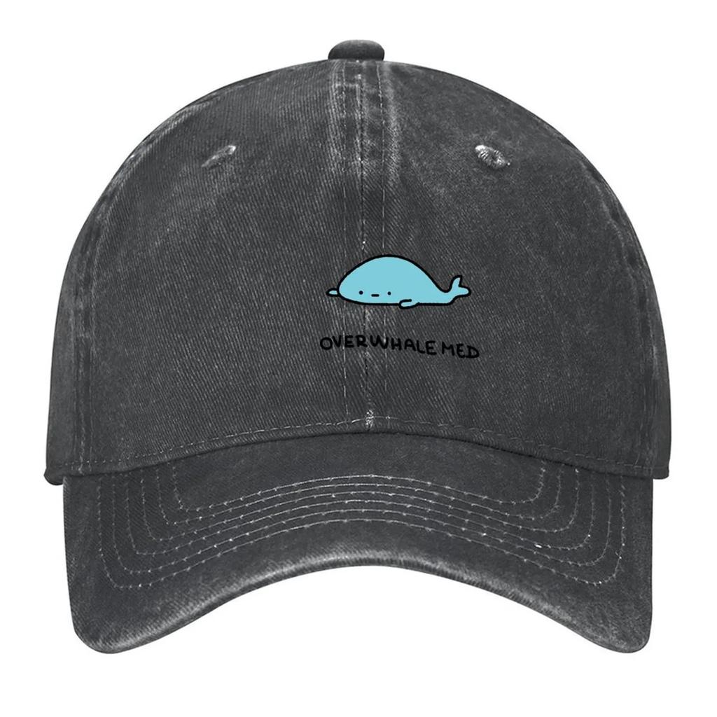overwhalemed Baseball Cap cute Golf Hat Unisex Icon Big Size Hat Womens Hats For The Sun Unisexs