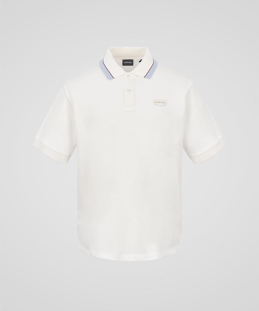DUVETICA Ginessio (Light Sky Blue) (Men'S Short-Sleeve Polo Shirt)