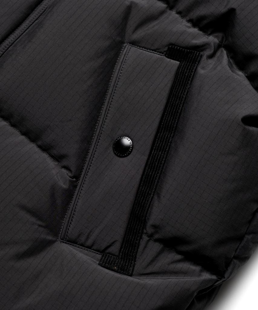 Edinburgh Club Corduroy Heavy Down Jumper [Black]
