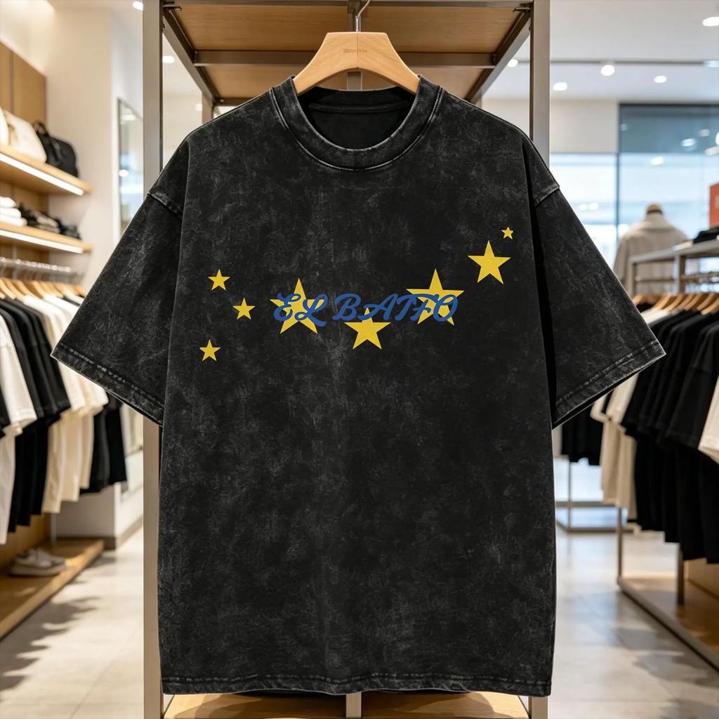 Harajuku Washed Tshirt Quevedo El Baifo 2026 Cotton Tshirts Leisure Tee Shirt For Man Summer Y2k Retro Casual Top Tees