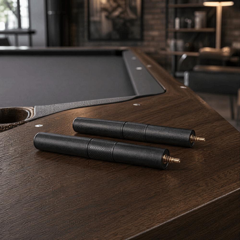Aluminum Alloy Billiard Extender Threaded Connector Telescopic Cue Pool Cue Extension Indoor Play