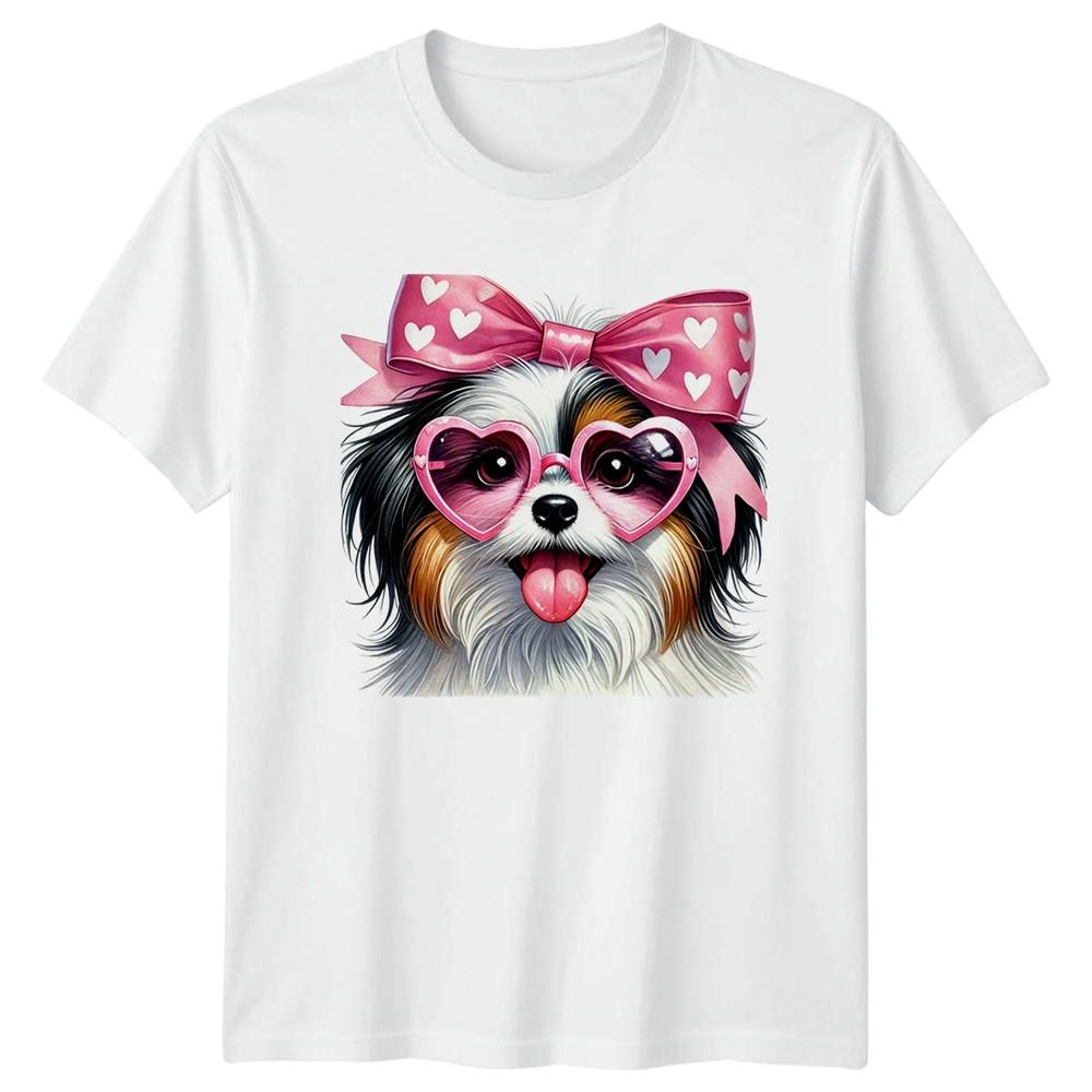Life Is Better With A Puppy Unisexs TShirt Small Dog Valentines Day