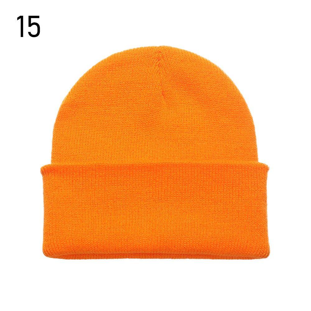 Ladies Casual Cap Woman/Men Female Beanie Caps Winter Autumn Hats Knitted Beanies Warmer Bonnet
