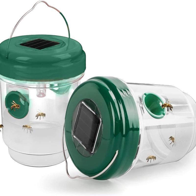 2 шт. Солнечные ловушки для ос для улицы, подвесные, для летающих насекомых, мух, ос, комаров, шершней, убийца, ловец, приманка, ловушка БЕЗ ХИМИКАТОВ