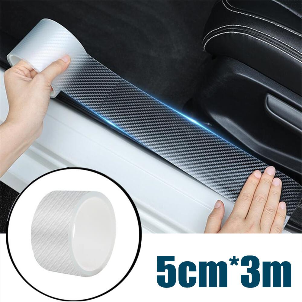 Car Door Anti Scratch Accessories Plate Sill Scuff Cover Decal Sticker Protector