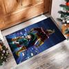 Soft Crystal Velvet Floor Rug,My Hero Academia Anti Slip Decorative Carpet, Plush Area Mat For Indoor Home Decoration