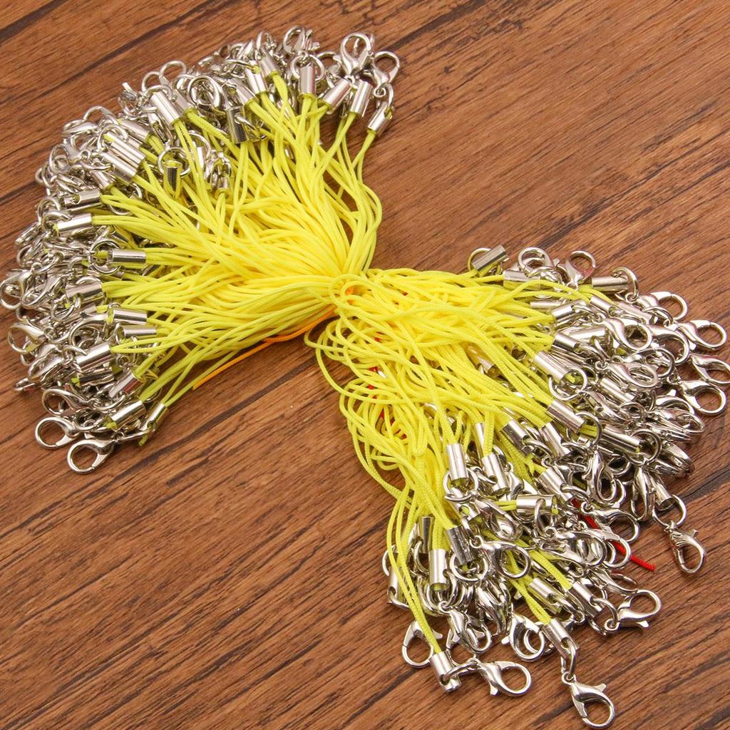 20-Color DIY Jewelry Lobster Clasp Strap - 67mm Mobile Phone/Pendant Rope Accessory
