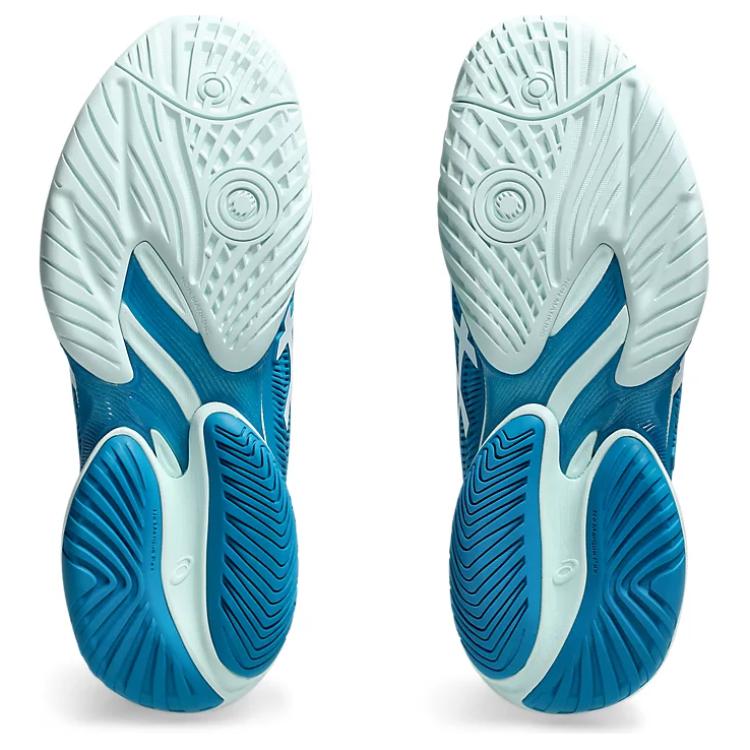 Asics Court FF 3 Teal Blue White (Womens) Women Sneakers 1042A220-401